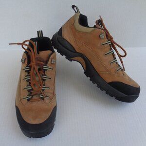 The North Face Tan and Black Hiking Shoes